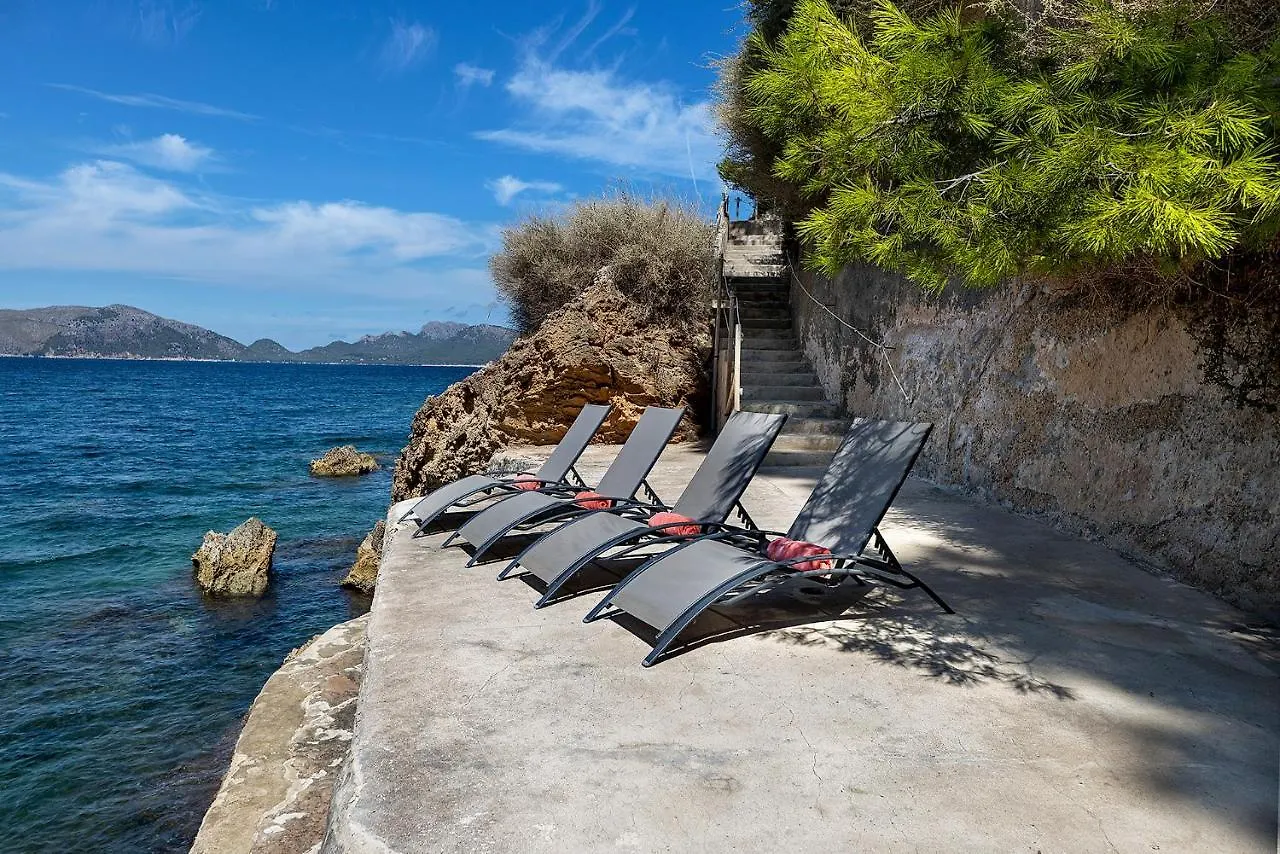Es Balco, Villa Over The Mediterranean Sea With Private Beach Access Cielo de Bonaire Hiszpania
